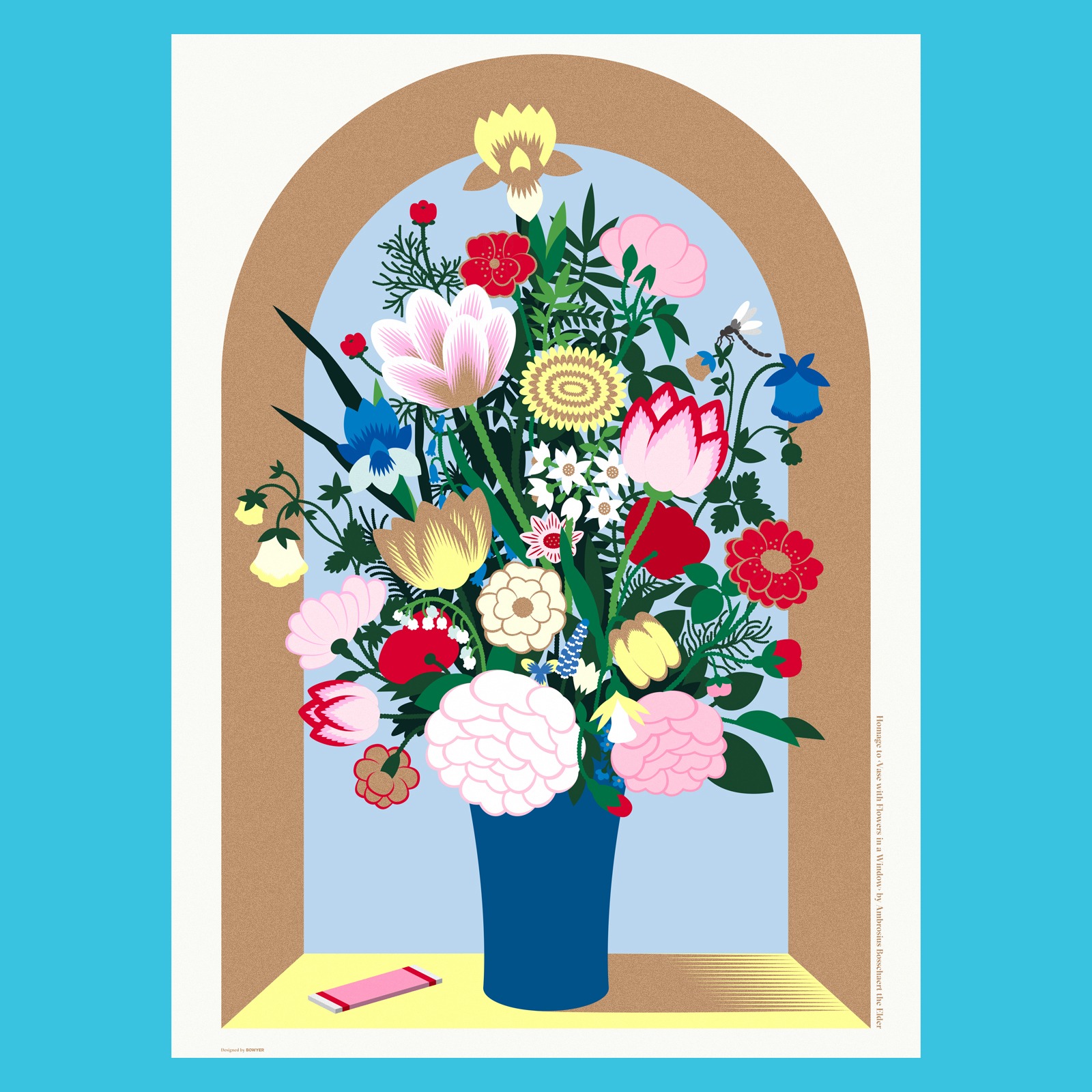 Vase with Flowers in a Window